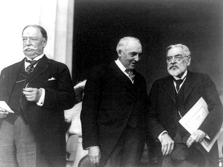 Lincoln with Harding and Taft